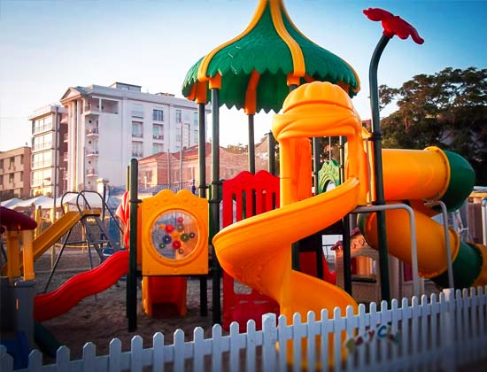 Giochi per bambini in spiaggia